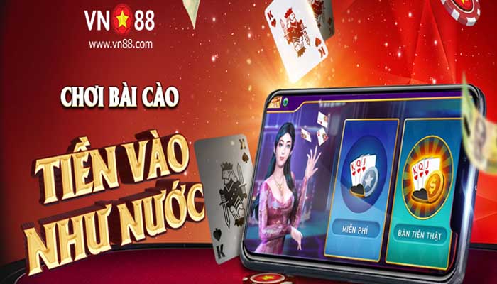 CHƠI BÀI CÀO – TIỀN VÀO NHƯ NƯỚC